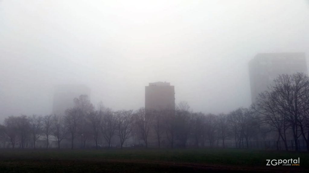 magla / utrina, zagreb / siječanj 2020.