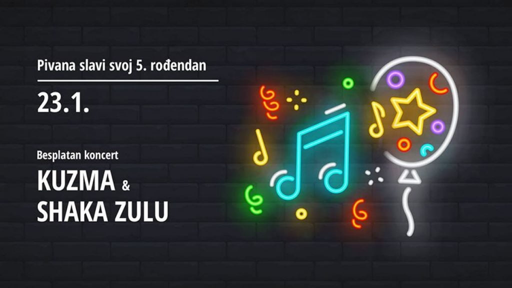 pivana zagreb slavi peti rođendan | 23.01.2020.