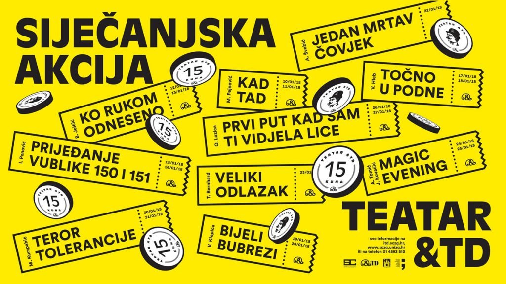 siječanjska akcija 2018 | teatar itd zagreb