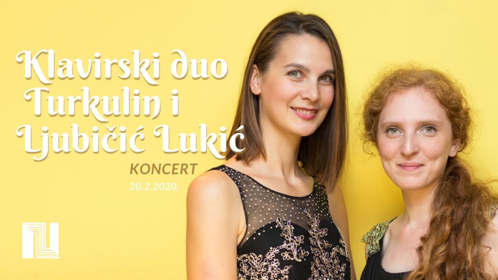 koncert "klavirski duo iva ljubičić lukić i kosjenka turkulin" | czk novi zagreb | 2020.