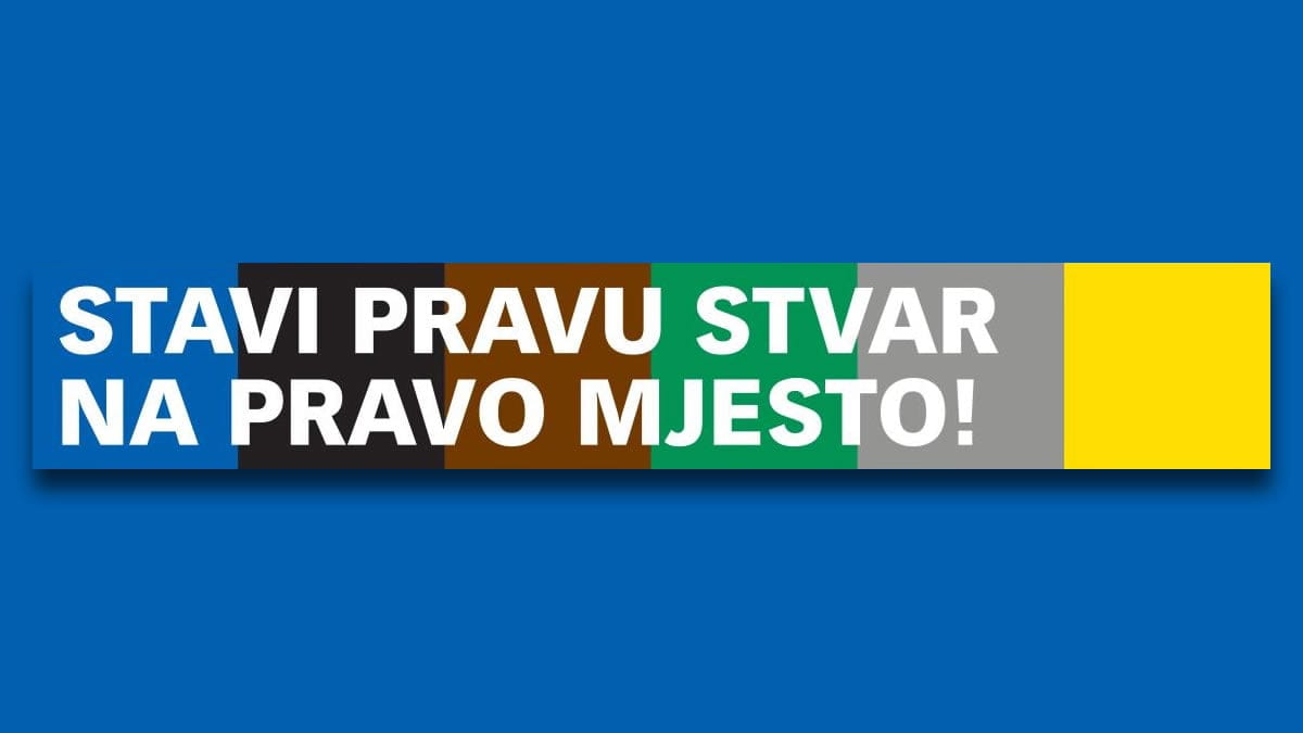 stavi pravu stvar na pravo mjesto - grad zagreb - 2020.