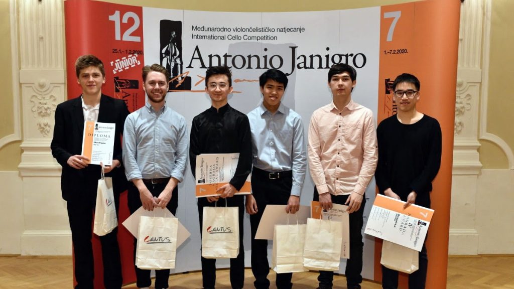 violončelisticko natjecanje antonio janigro 2020 | zagreb | foto: damil kalogjera
