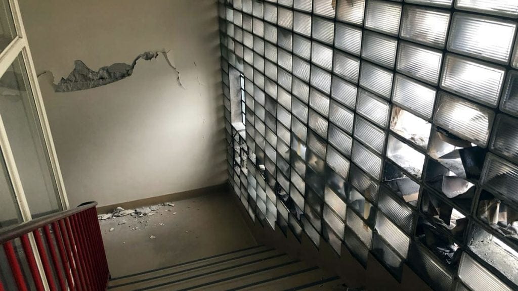 klinika za plućne bolesti jordanovac | šteta nakon potresa | 2020.