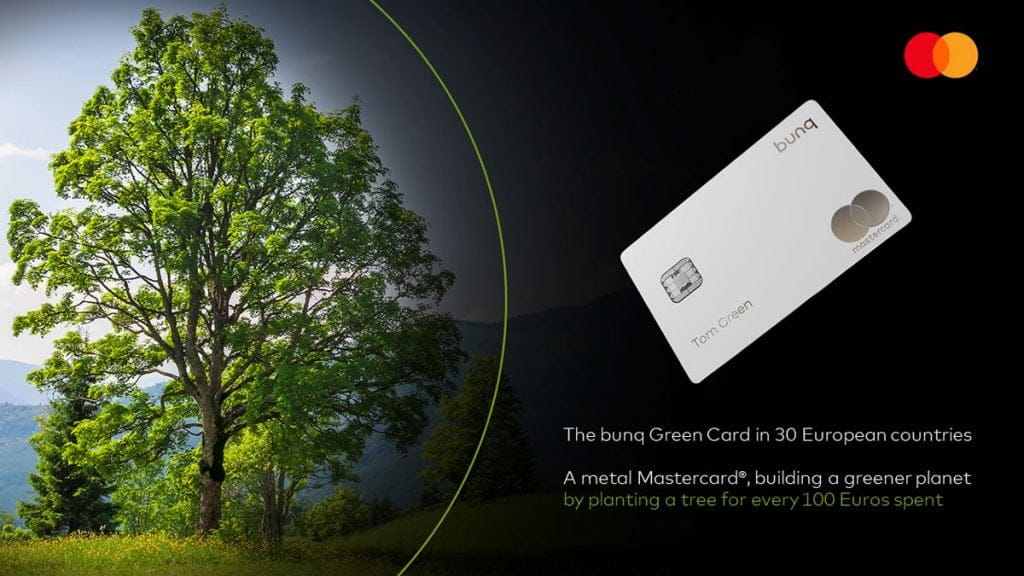 mastercard bunq green card | 2020.