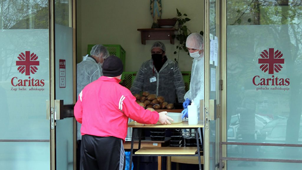 pučka kuhinja | caritas zagrebačke nadbiskupije | dubrava zagreb | 2020.