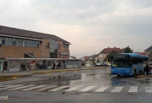 autobusni terminal velika gorica / listopad 2015.