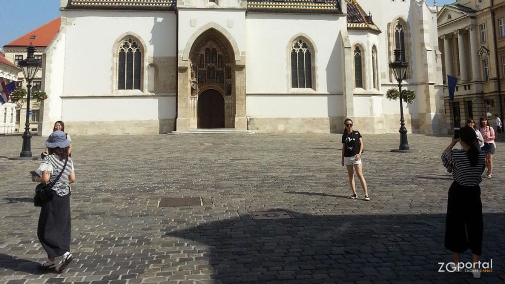 crkva svetog marka | markov trg zagreb | kolovoz 2017.