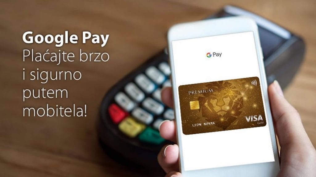 Google pay | PBZ card | Premium Visa | 2020.
