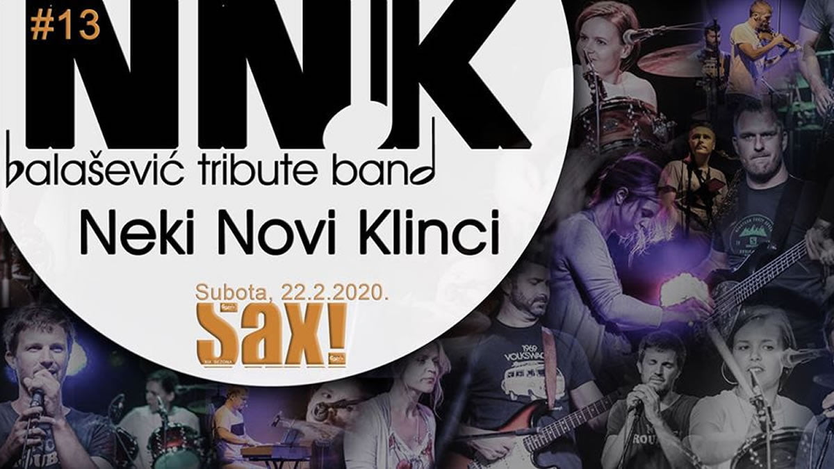 neki novi klinci - balašević tribute band - koncert - klub sax - 2020