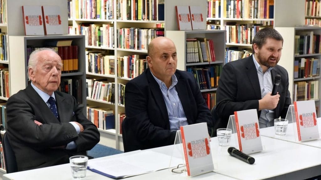 promocija knjige "kontroverze hrvatske povijesti 20. stoljeća" | ivo goldstein, budimir lončar i goran hutinec | 2020.