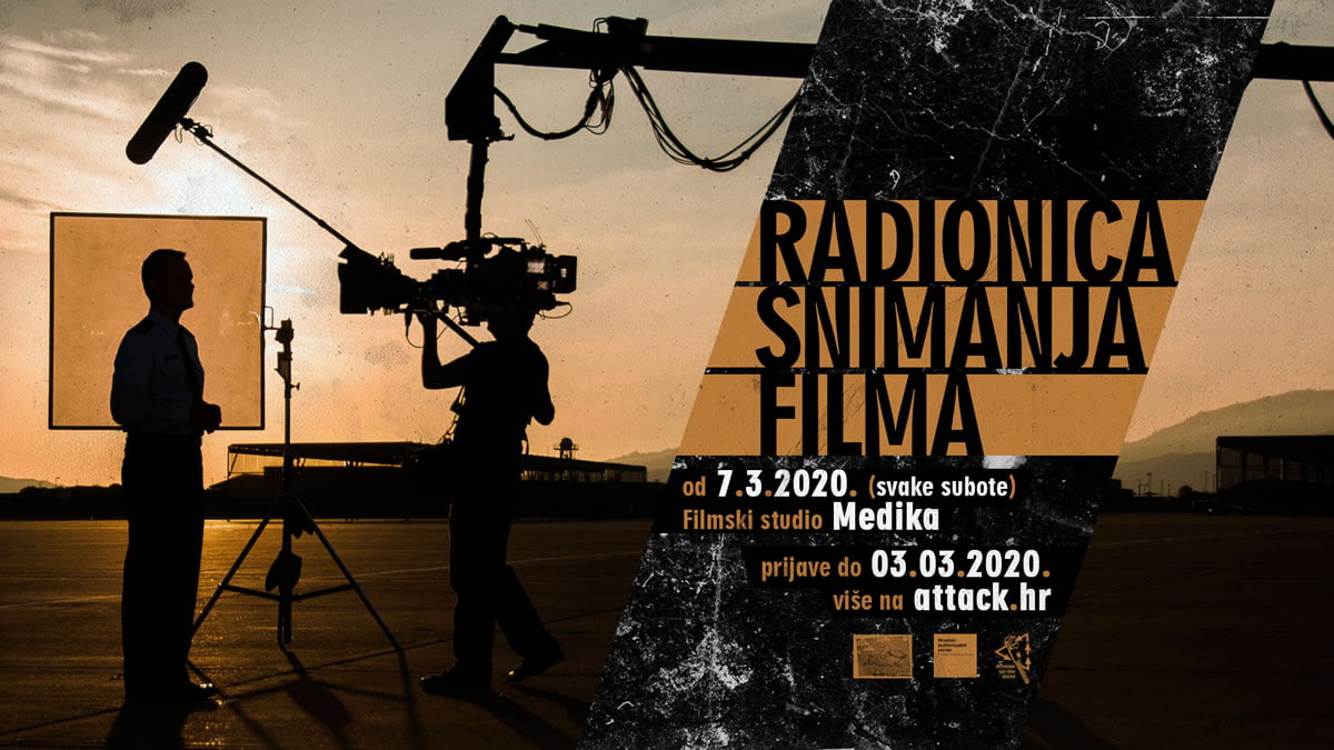 radionica snimanja filma - filmski studio medika - 2020