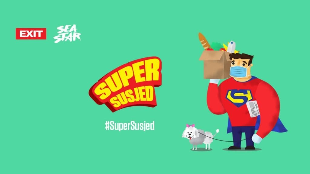 volonterska akcija "super susjed" | 2020.