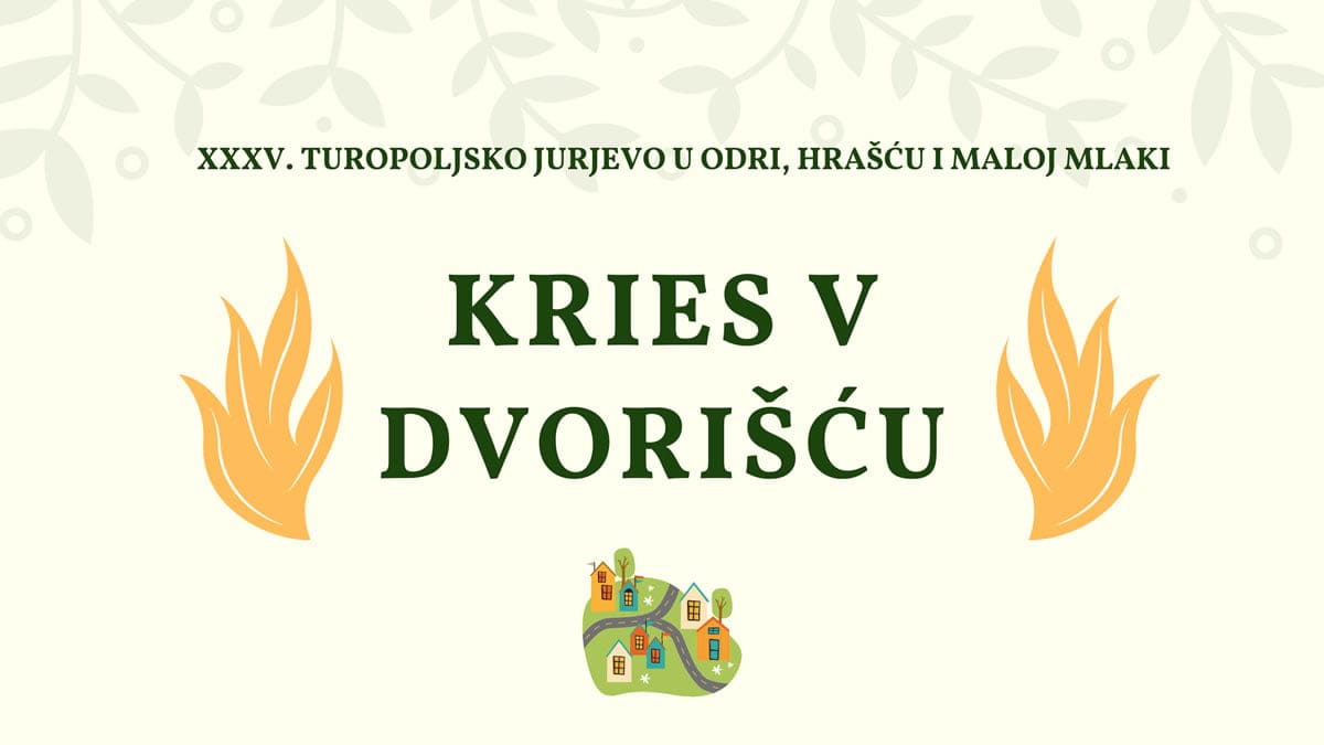 turopoljski kries v dvorišću 2020