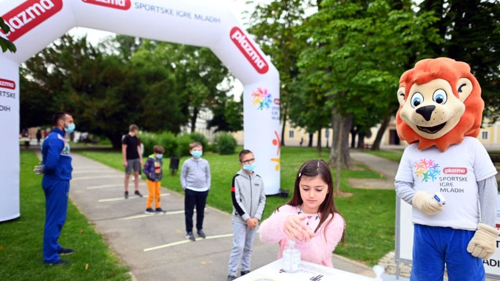 dezinfekcija | plazma sportske igre mladih | 2020.