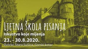 ljetna škola pisanja 2020 - cekape zagreb