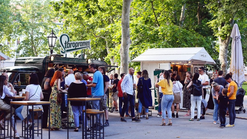 staropramen food truck | gastro music fest 2020 | zrinjevac zagreb