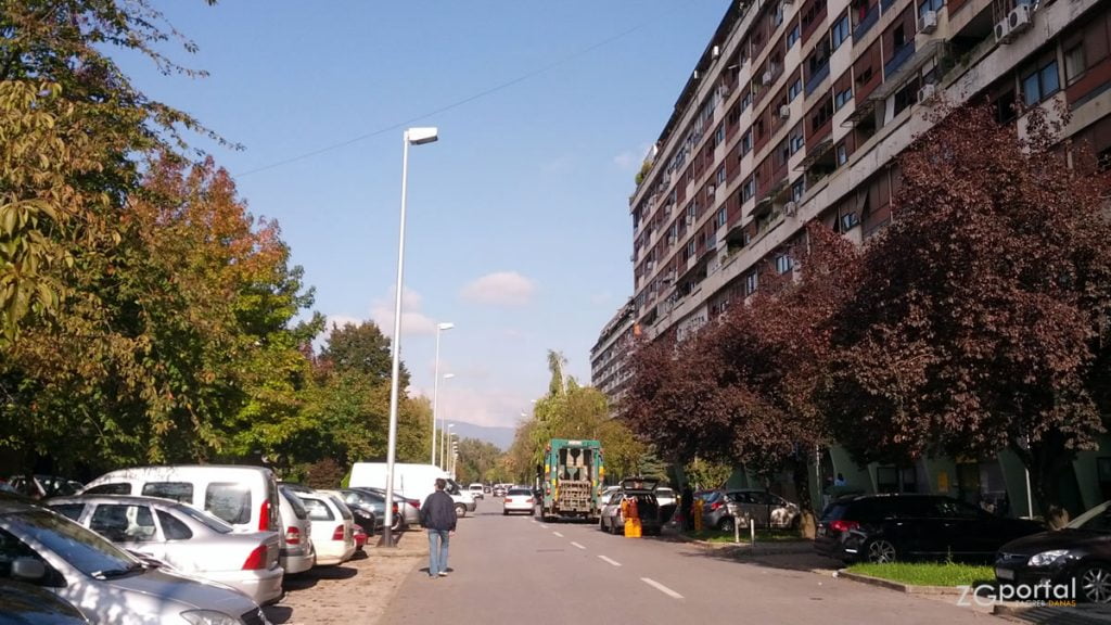 ulica brune bušića, središće, zagreb - listopad 2014.