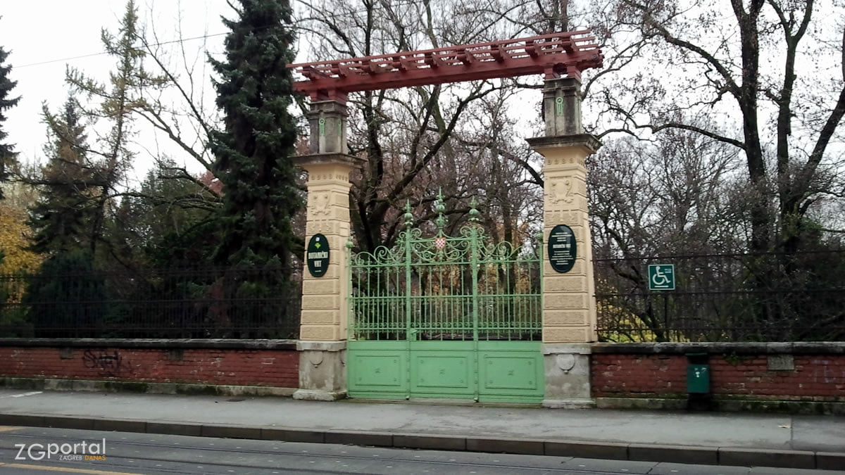 botanički vrt - glavni ulaz - studeni 2012.