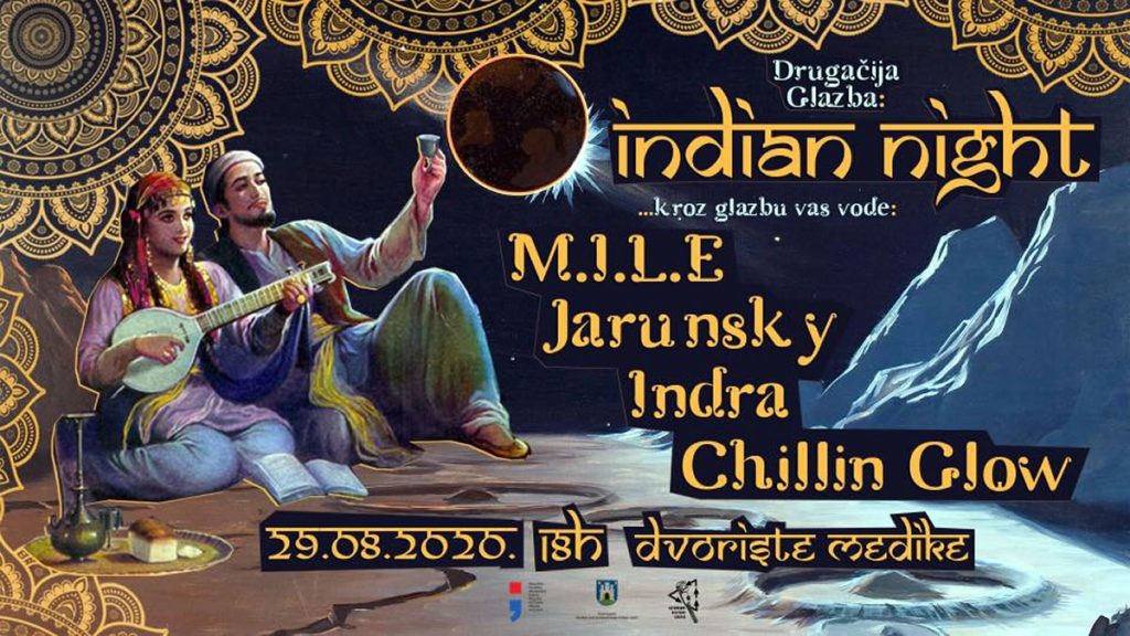 drugačija glazba | indian night | akc medika | 2020.