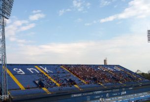 istočna tribina - stadion maksimir - travanj 2014.
