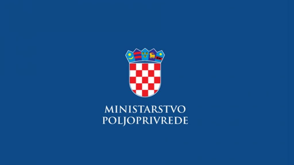 ministarstvo poljoprivrede republike hrvatske - logo 2020