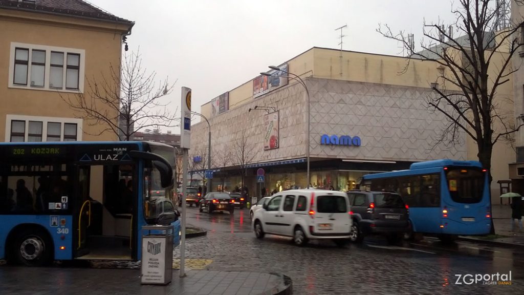 terminal kvaternikov trg zagreb | autobusne linije 202 i 204 | veljača 2016.