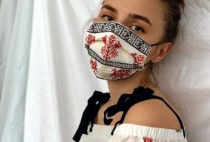 tradicijska zaštitna maska - posudionica i radionica narodnih nošnji - 2020