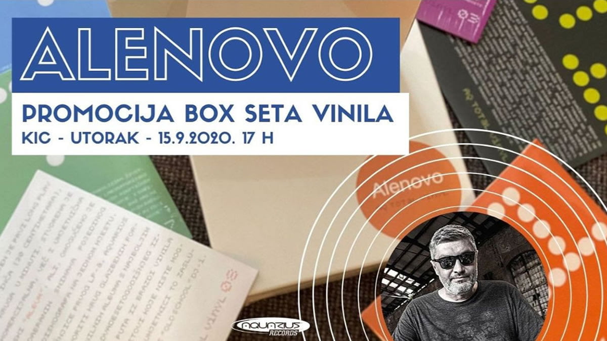 alenovo - promocija box set vinila - 2020