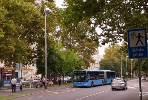 autobusna linija 220 - ulica svetog mateja, zagreb - kolovoz 2015.