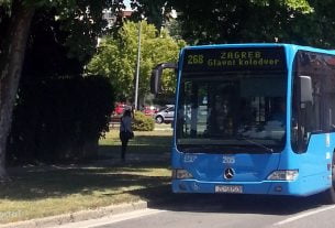 autobusna linija 268 zagreb (glavni kolodvor) - velika gorica - lipanj 2017.