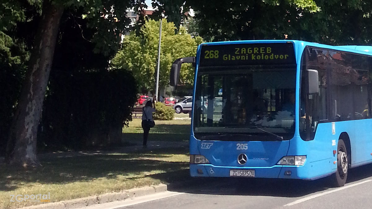 autobusna linija 268 zagreb (glavni kolodvor) - velika gorica - lipanj 2017.
