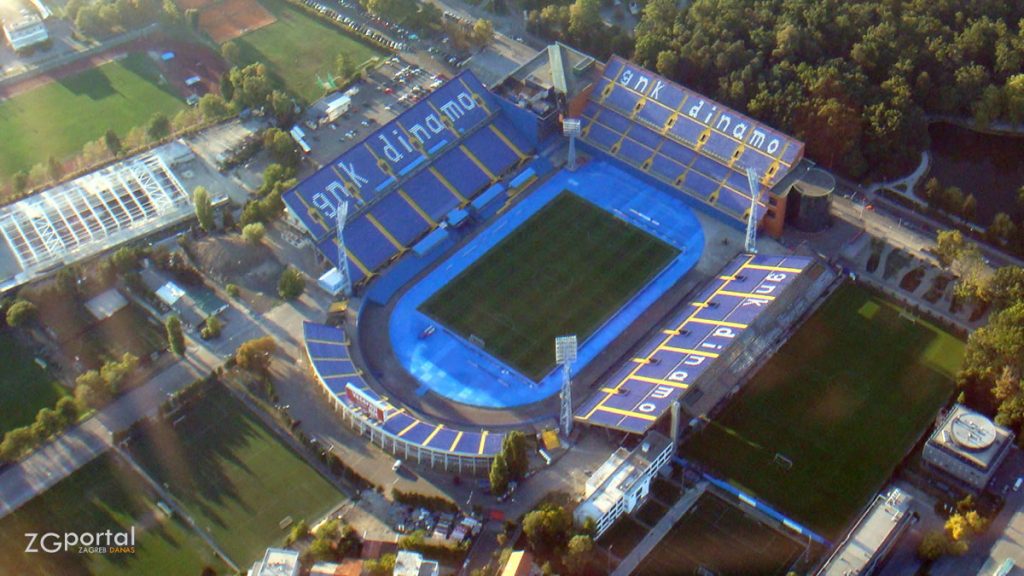 gnk dinamo zagreb | stadion maksimir | arieal photo | rujan 2012.
