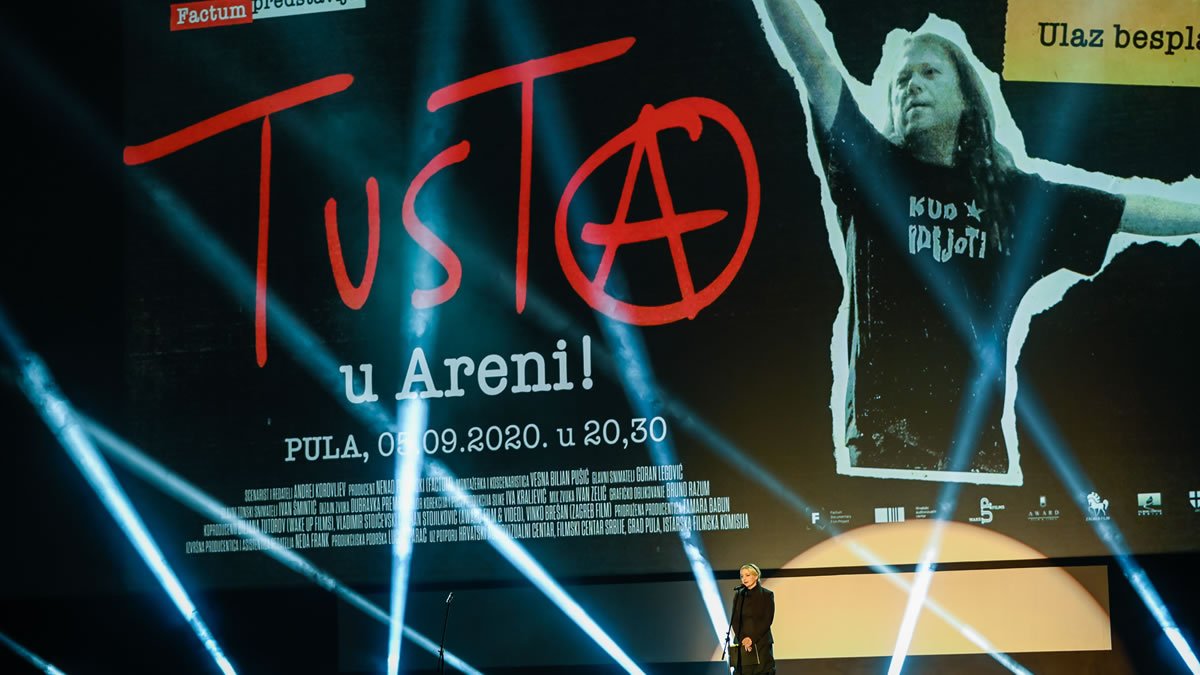 dokumentarni film "tusta" - arena pula - 2020.