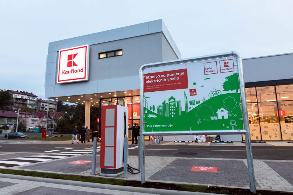 kaufland barutanski jarak zagreb | punionica za električna vozila | 2020.