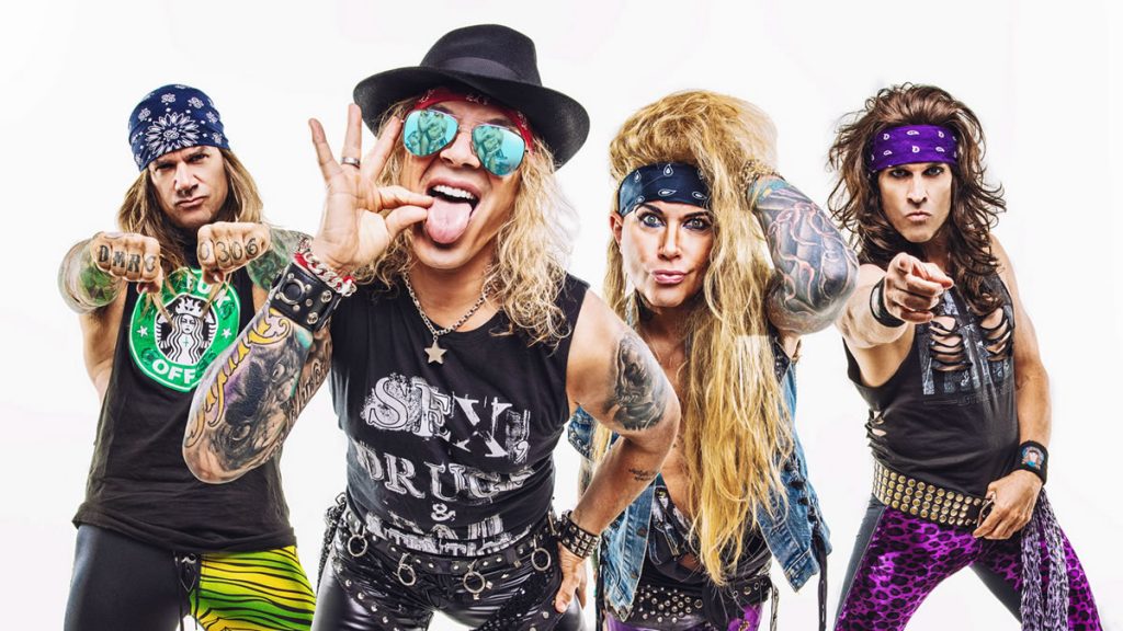 steel panther | glam metal band | los angeles | 2020.