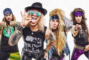 steel panther | glam metal band | los angeles | 2020.