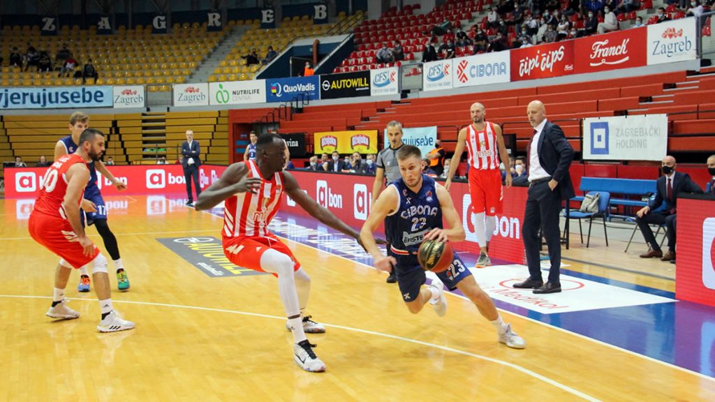 cibona - crvena zvezda | kc dražen petrović zagreb | aba liga | rujan 2020.