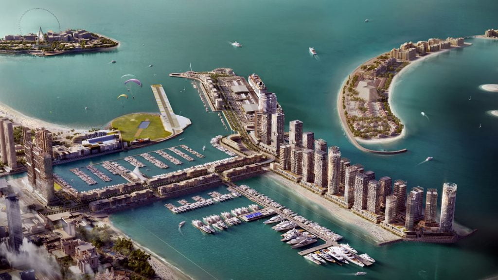 dubai harbour marina / 2020.