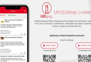 mobilna aplikacija "HRana" | 2020.