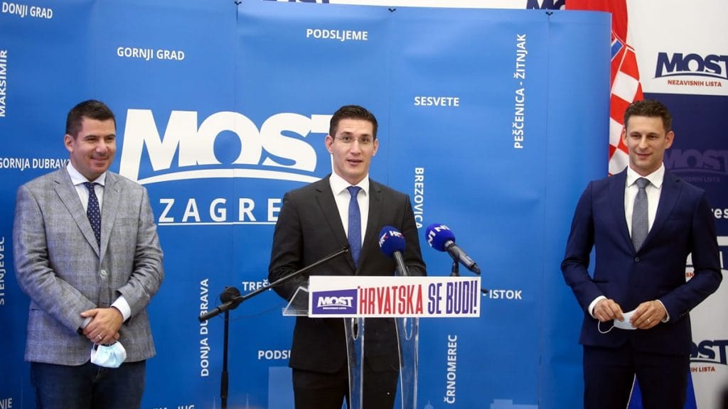 nikola grmoja, zvonimir troskot i božo petrov - most nezavisnih lista - 2020