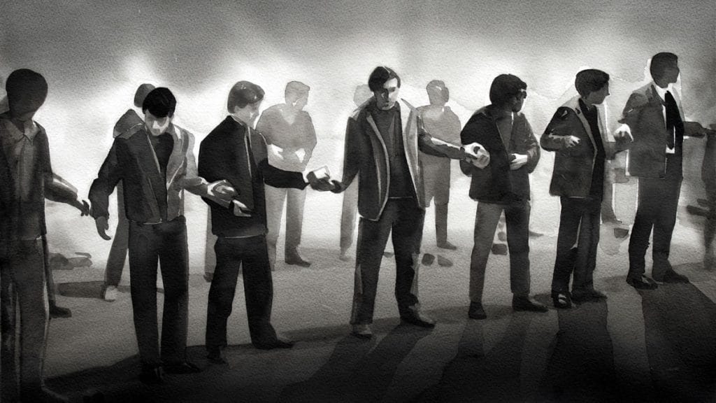 radenko milak | solidarity |paris | 1968.
