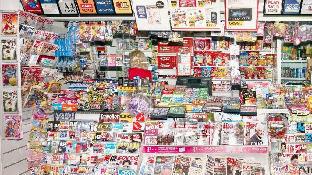 tisak, dvadeset i tri kioska - izložba fotografija - 2020