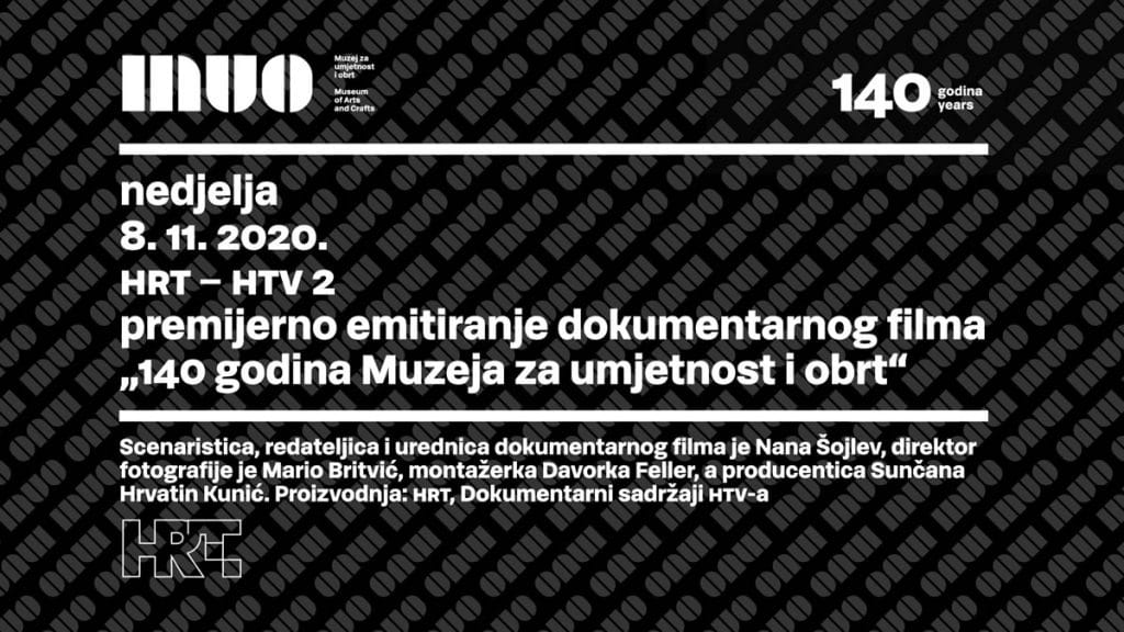 dokumentarni film "140 godina muo zagreb" | 2020.