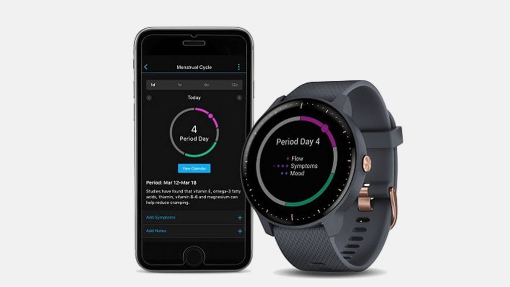 garmin smart watch | menstrual cycle tracking |garmin connect | 2020.