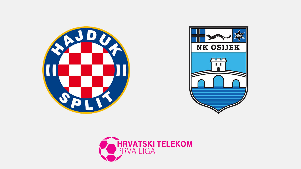 NOGOMET UŽIVO: Osijek i Hajduk igraju prethodno odgođenu utakmicu 3. kola  HNL-u srijedu, 8. studenog 2023. godine - gdje gledati prijenos?