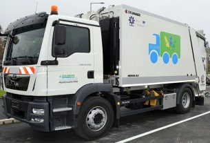 kamion za prikupljanje otpada - zelinske komunalije - 2020