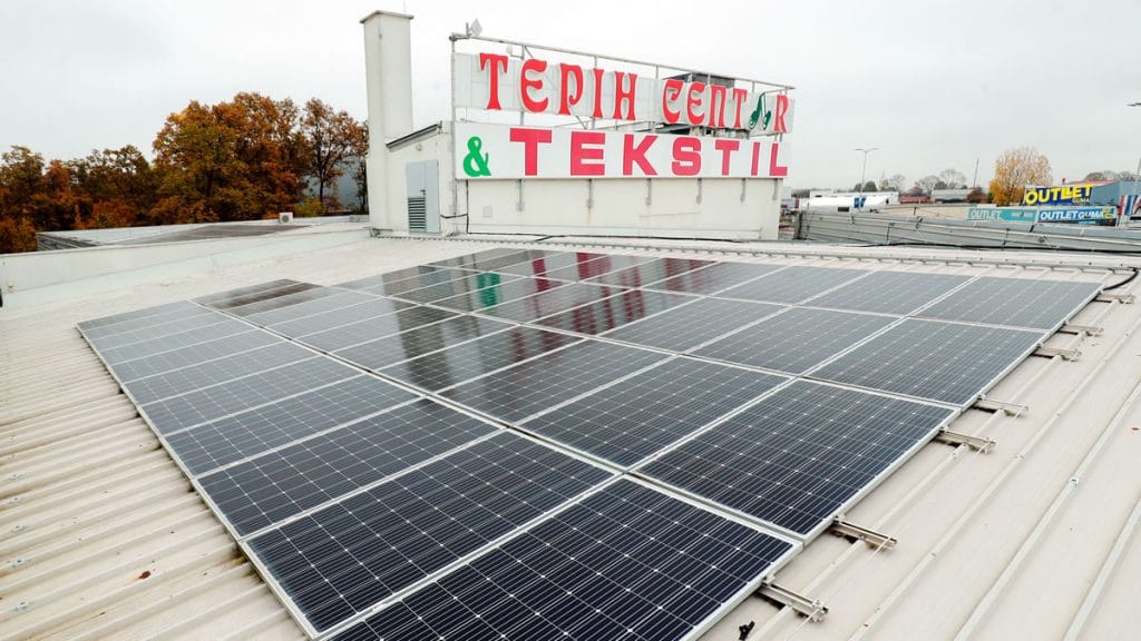 solarna elektrana | tepih centar zagreb | 2020.