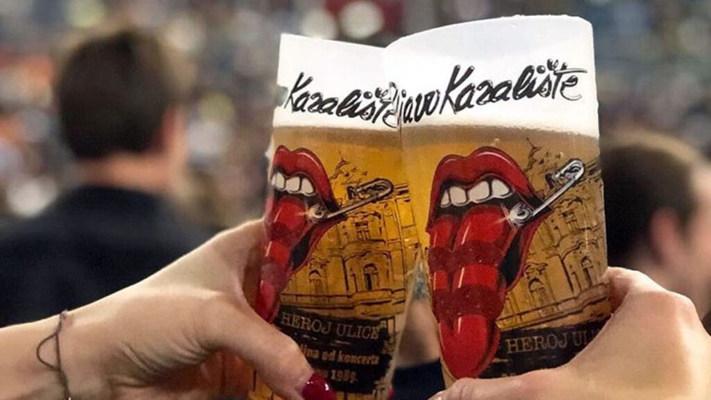 cup up system | prljavo kazalište | personalizirana polipropilenska čaša | 2020.