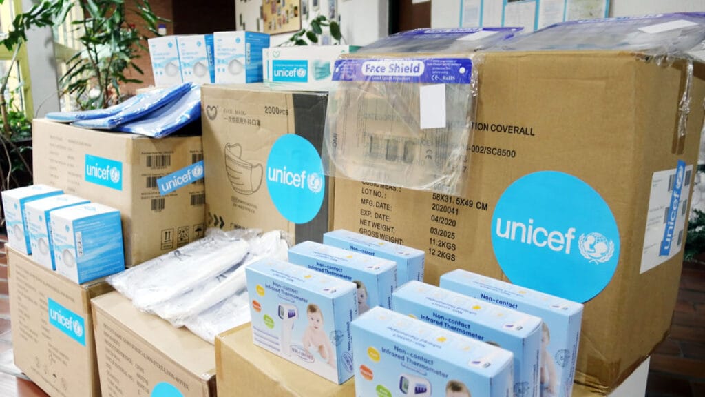 unicef donation - croatia 2020