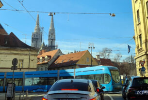 zagrebačka katedrala - vlaška ulica, zagreb - siječanj 2021.